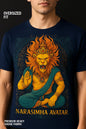 Narasimha Avatar Oversized T-Shirt – Fearless Divine Protector